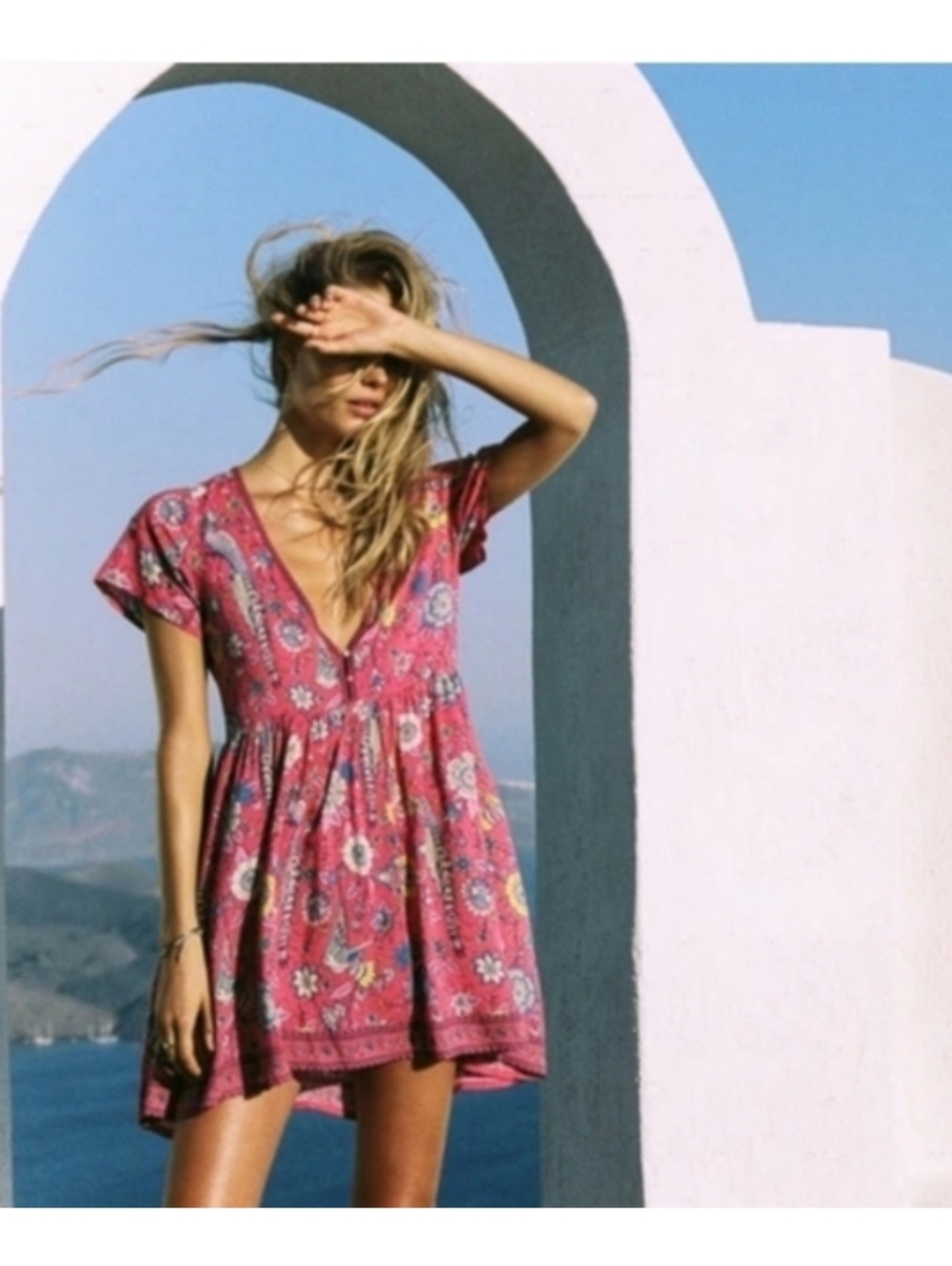 SPELL AND THE GYPSY RED LOVEBIRD DRESS